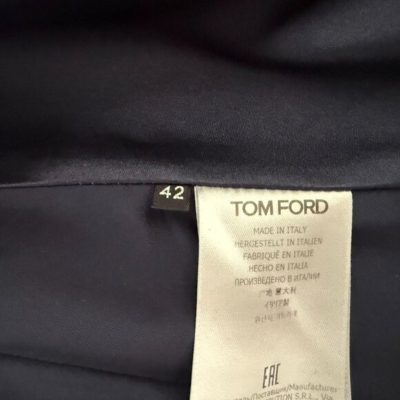 Tom Ford navy silk vest size 42 - Picture 5 of 8